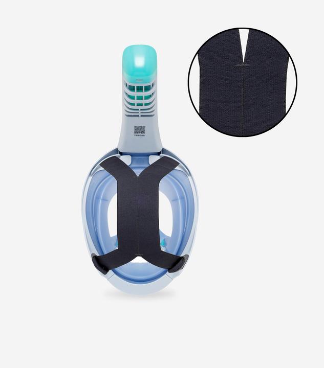 Produktbild Subea Schnorchelmaske Easybreath XS Kinder 6–10 Jahre blau