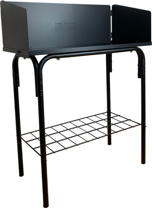 Grillfürst Station Dutch Oven / Table Dutch Oven avec pare-vent