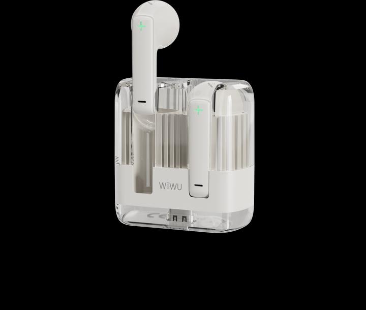 Actual product image Wiwu Bluetooth earphones T21 TWS white (Wireless)
