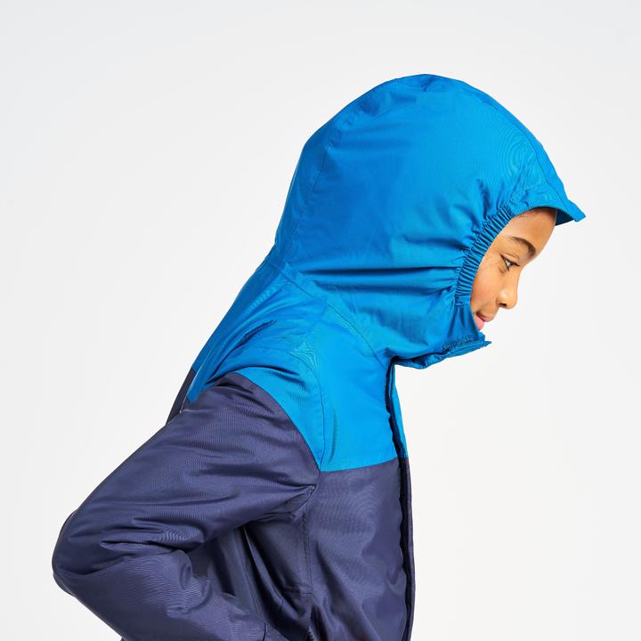 Immagine prodotto Tribord Giacca da vela per bambini calda e impermeabile 100 blu navy/blu (140)