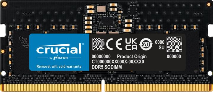 Productafbeelding Crucial SORAM D5 5600 64GB CL46 (1 x 64GB, 5600 MHz, DDR5 RAM, SO-DIMM)