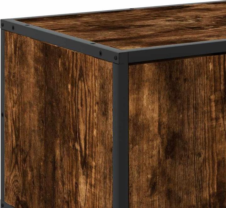 Produktbild VidaXL TV Schrank Lowboard Fernsehschrank Fernsehtisch TV Möbel Räuchereiche (100 x 35 x 50 cm)