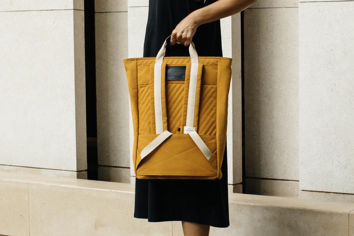 Actual product image Native Union W.F.A Backpack, mustard yellow (20 l)