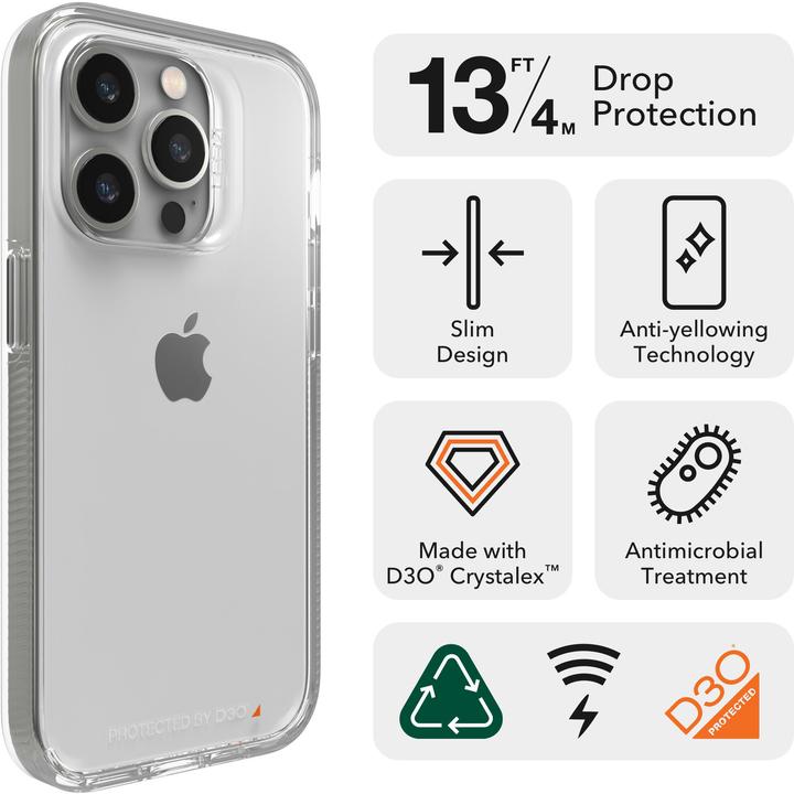 Produktbild Zagg Cases Crystal Palace (Apple iPhone 14 Pro)