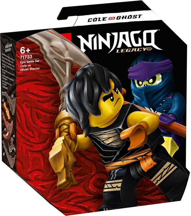 Actual product image LEGO Battle Set: Cole vs. Ghost Fighter (71733, LEGO Ninjago)