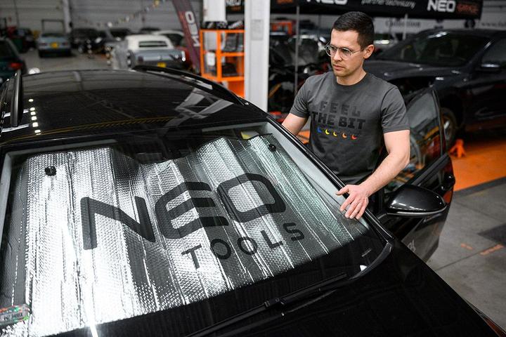 Actual product image Neo T-shirt with print, FEEL THE BIT, size XL (XL)