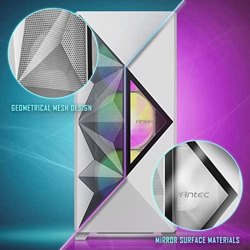 Produktbild Antec Geh Gamer Dark Fleet DF800 FLUX Midi Tower weiss retail (ATX, Mini-ITX)