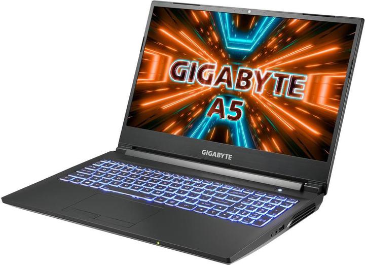 Actual product image Gigabyte A5 (15.60", AMD Ryzen 5 5600H, 16 GB, 512 GB, DE)