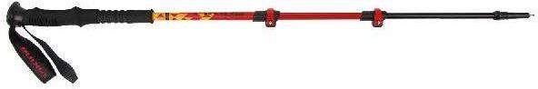Actual product image Viking Trekking poles Lhotse 610-20-7980-34-UNI, 65-135 cm, red-black-yellow (65 -135 cm)