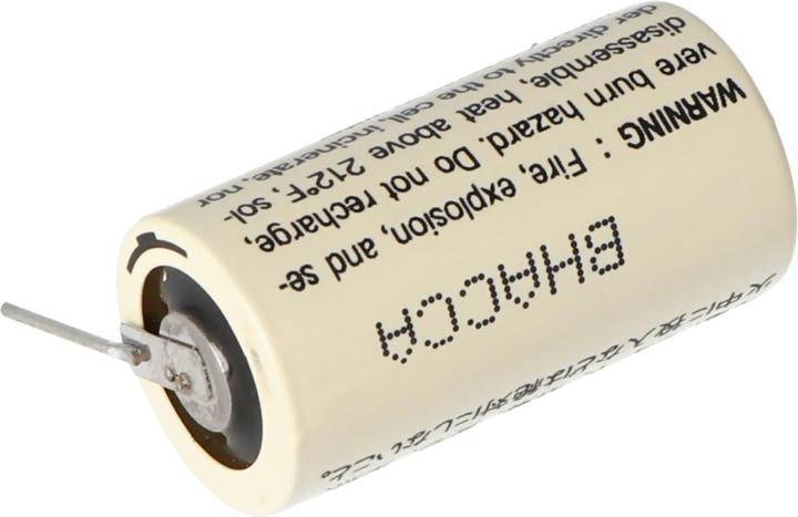 Actual product image FDK Batterie CR17335 SE Size 2/3A, mit Lötpadel (1 pcs., AA, 1800 mAh)