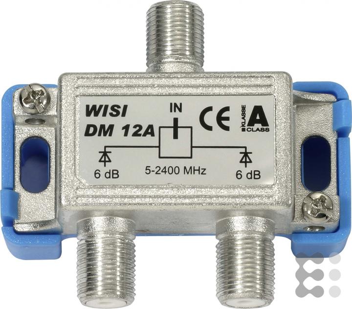 Image du produit WISI DM 12 A Cable splitter argent (6 dB, Manifolds et Brancheurs)