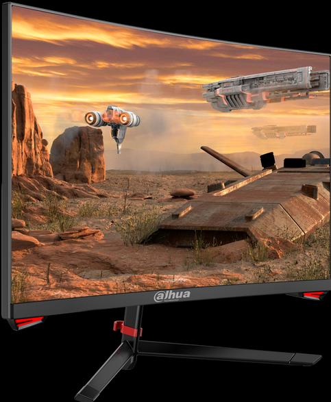 Actual product image Dahua LM24-E230C - Curved Full HD VA Gaming Monitor - 24 inch - 165hz - 1ms (1920 x 1080 pixels, 23.60")