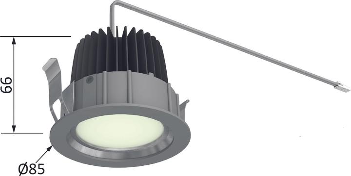 Produktbild Halemeier Komplettset LED Einbauleuchte Luzern (326 lm)