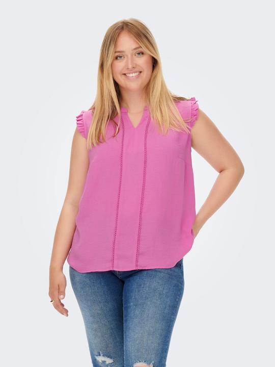 Immagine prodotto Only Top con maniche a balze Curvy (48)