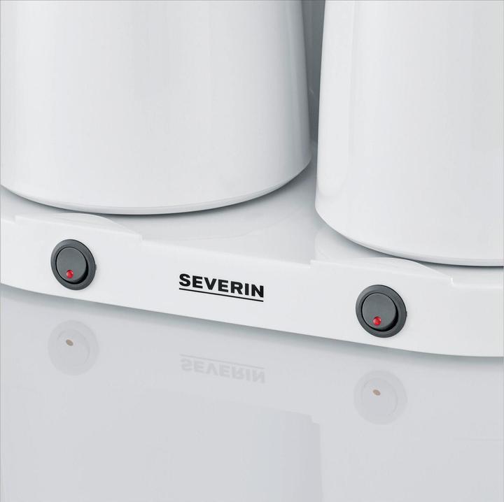 Produktbild Severin KA 9314 Kaffeemaschine Weiss Fassungsvermögen Tassen=16 Isolierkanne
