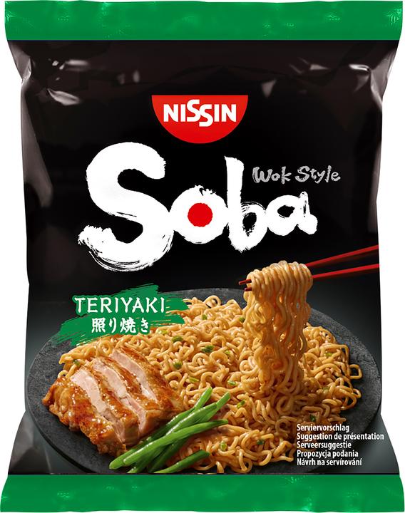 Actual product image Nissin soba teriyaki (110 g)