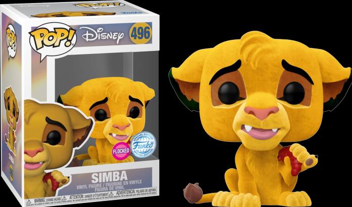 Image du produit Funko POP! Disney Le Roi Lion - Simba (Grub) Exclusive Floquée