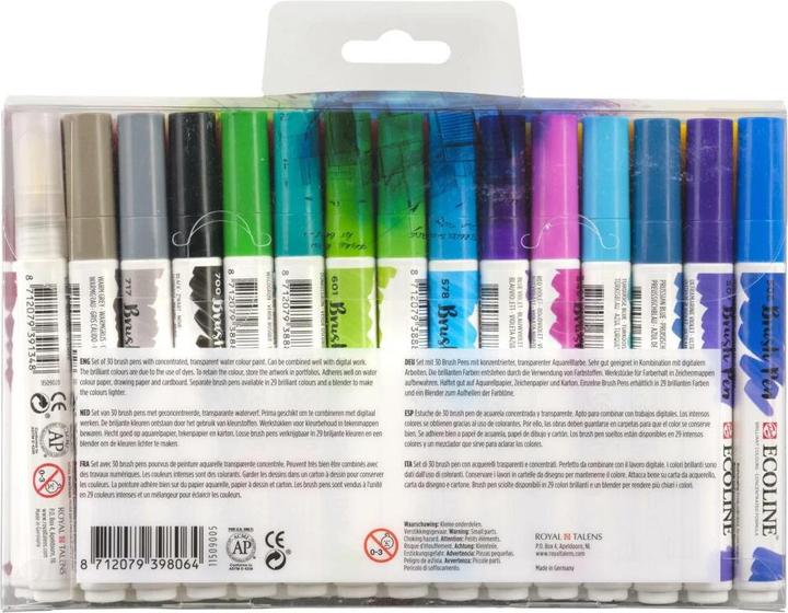 Image du produit Talens Brush Pen (Multicolore, 30 x)