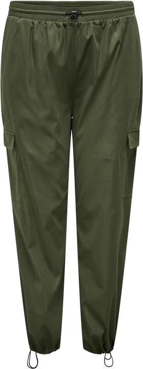 Only Normal geschnitten Mittlere Taille Gummizug Elastische Bündchen Cargohose Cargo-Hose