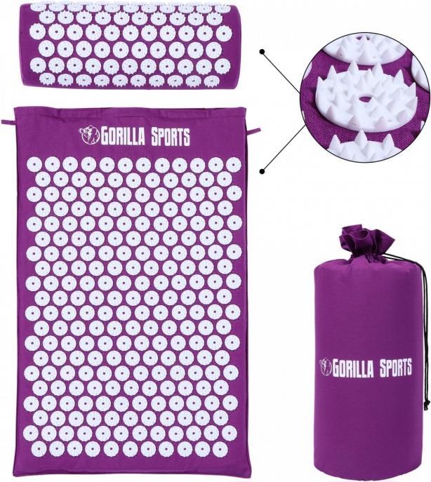 Immagine prodotto Gorilla Sports Tappetino per agopressione (25 mm)
