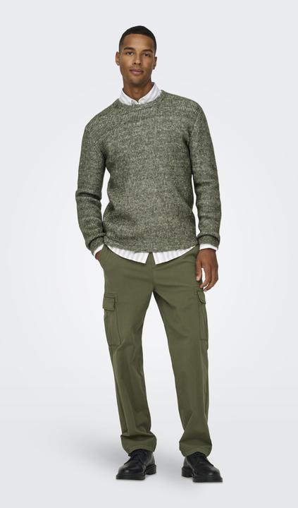 Actual product image Only & Sons ONSSINUS Loose fit trousers Trousers (XXL)