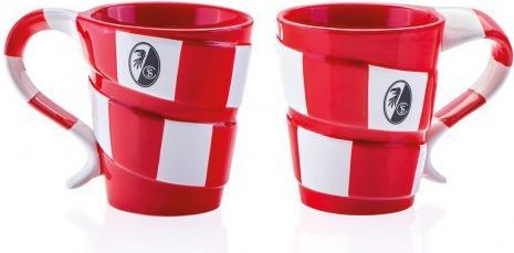 Actual product image Trade Con SC Freiburg Tasse "Schal"