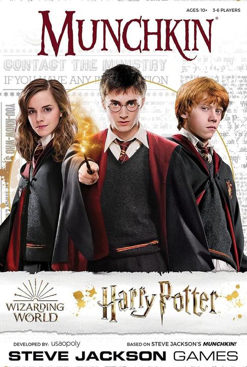 Actual product image USAopoly Munchkin Harry Potter (English)