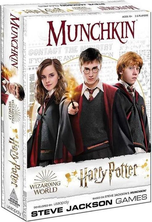 Actual product image USAopoly Munchkin Harry Potter (English)
