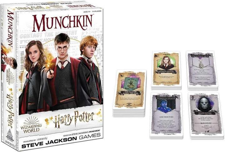Actual product image USAopoly Munchkin Harry Potter (English)