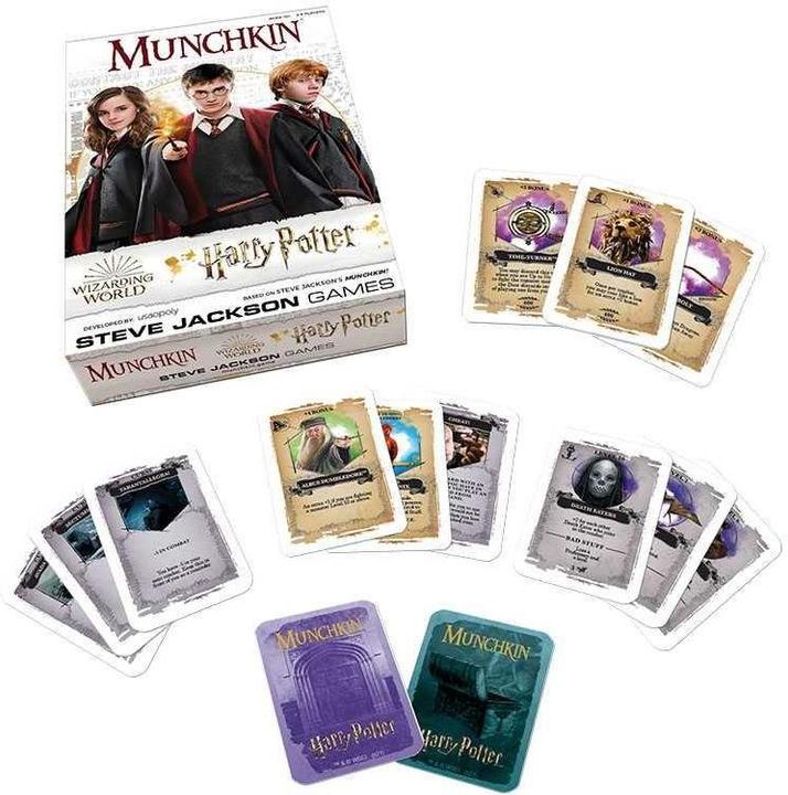 Actual product image USAopoly Munchkin Harry Potter (English)