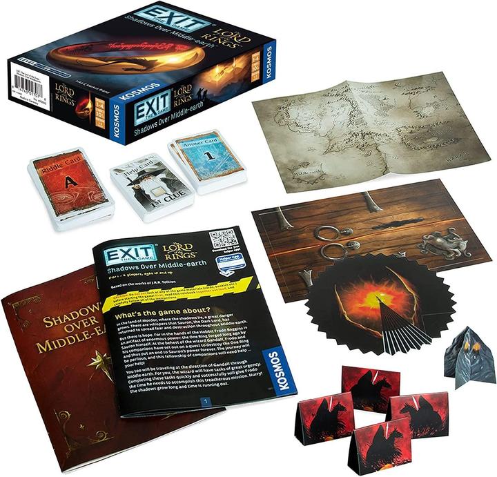 Produktbild Kosmos Exit: The Game - The Lord of the Rings: Shadows over Middle-earth (Englisch)
