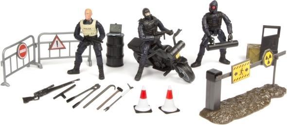 Produktbild MC Toy Centre S.W.A.T. Action Figur 3-bigpack Type C 1:18