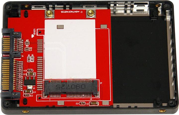 Actual product image StarTech mSATA SSD Slots - 2.5-inch SATA (SAT2MSAT25) (2.5")