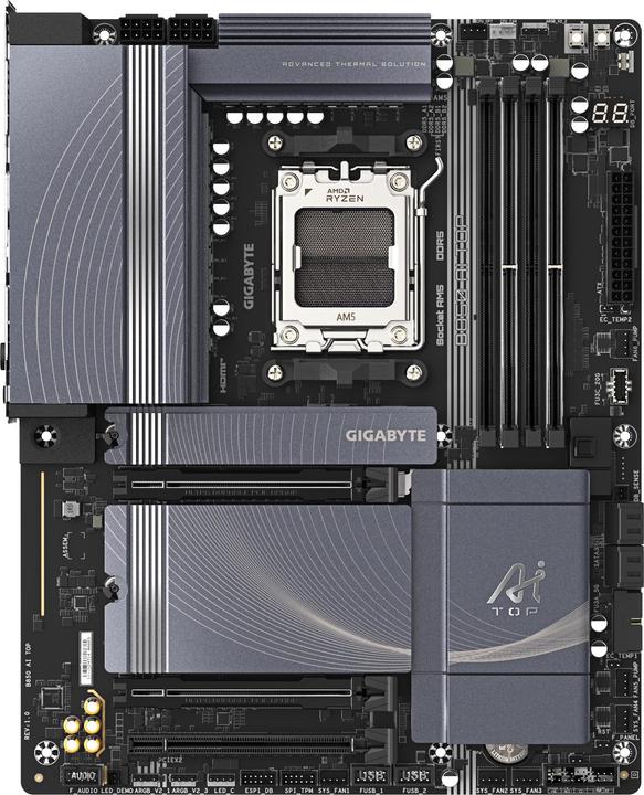 Produktbild Gigabyte B850 AI TOP (AM5, AMD B850, ATX)