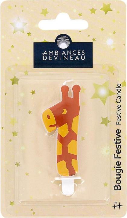 Ambiances Devineau Tier-Kerze Nr. 1 - Giraffe (1 x)