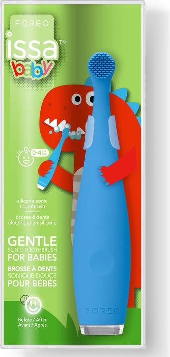 Image du produit Foreo Brosse à dents sonique ISSA Baby Bubble Blue Dino (Brosse à dents sonique)
