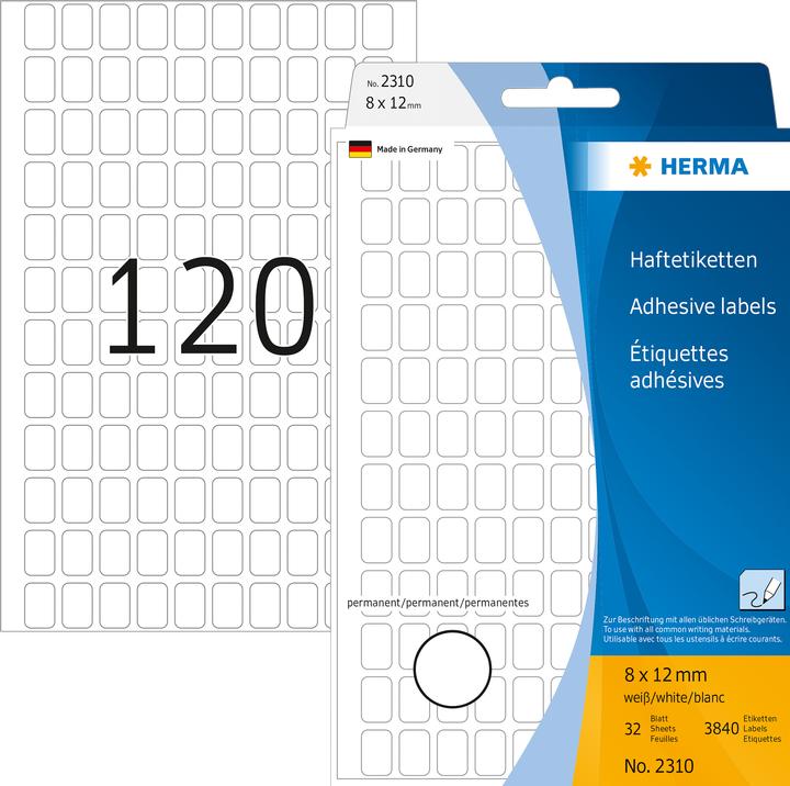 Actual product image HERMA Multipurpose labels