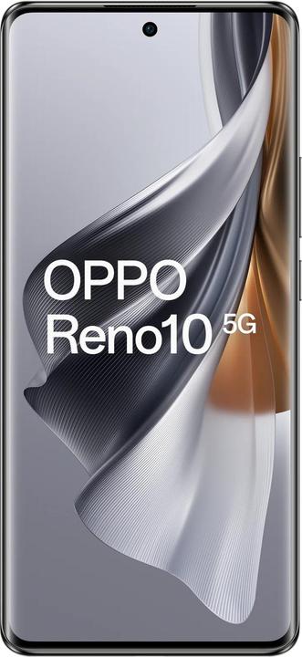 Productafbeelding OPPO Reno 10 (256 GB, Zilvergrijs, 6.70", Dubbele SIM, 0.00 Mpx, 5G)