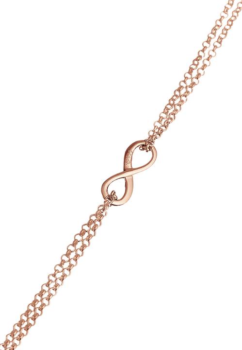 Immagine prodotto Elli Bracciale Infinity Simbolo d'amore Infinity Argento 925 (18 cm, Argento 925)