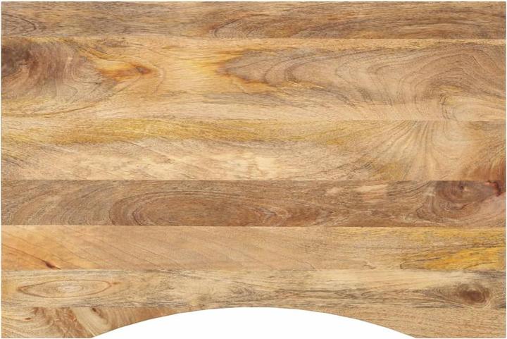 Produktbild VidaXL Schreibtischplatte Tischplatte Holzplatte mit Aussparung Massivholz Mango (80 x 60 x 2.5 cm)