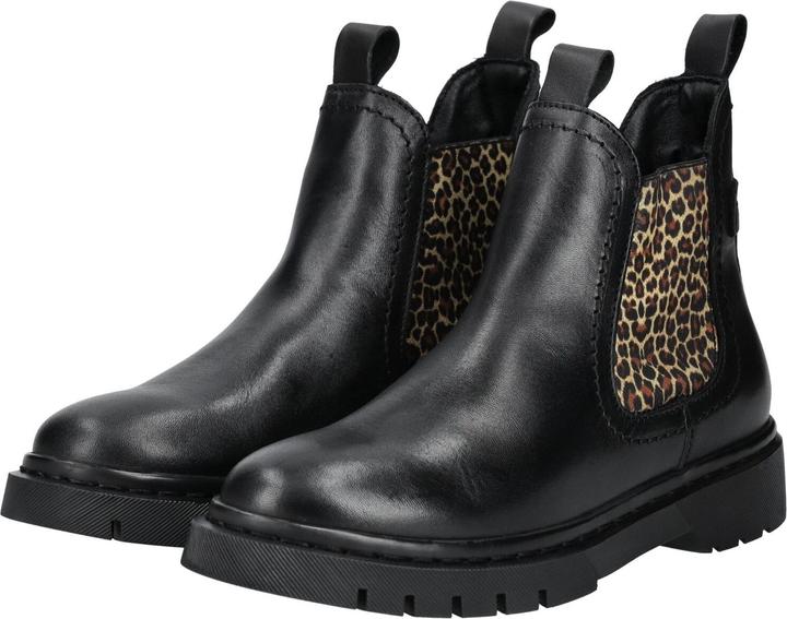 Actual product image Tamaris Discover the trendy ankle boot with leo insert made from a high-quality leather and textile mix (37)