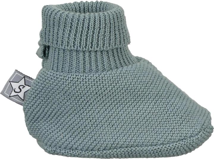 Image du produit Sterntaler Chaussettes bébé tricot-chaussure vert Gr. 18 (18)