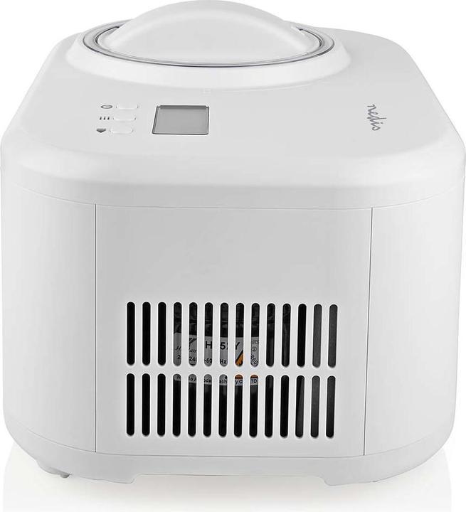 Actual product image Nedis Ice cream maker | 1.0 l | White | Plastic (EU plug)
