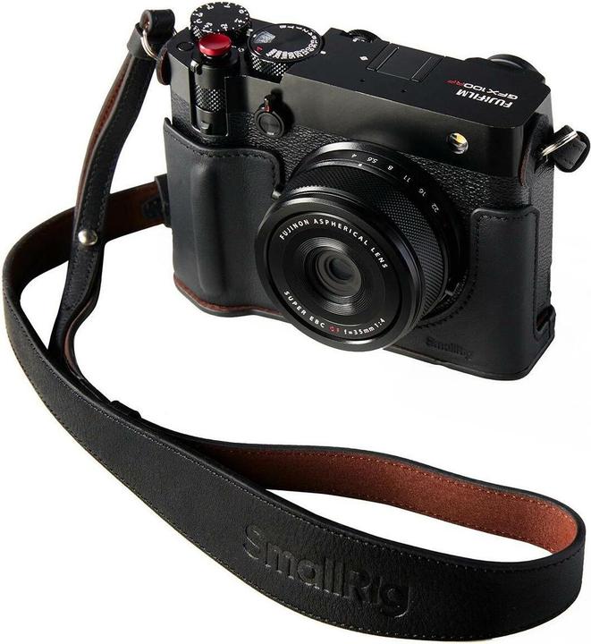 SmallRig Ledertaschen-Kit für FUJIFILM GFX100RF Schwarz (Camera shoulder bag)
