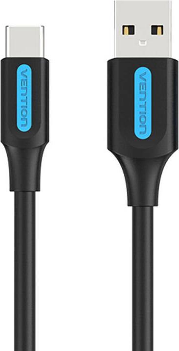 Produktbild Vention USB 2.0 A to USB-C 3A cable 1.5m COKBG black (1.50 m, USB 2.0, 60 W)