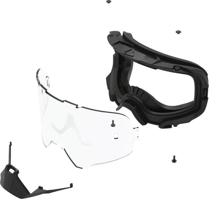 Actual product image Leatt Goggle Velocity 6.5 (Blue, Charcoal, Red, Charcoal, Blue, Red)