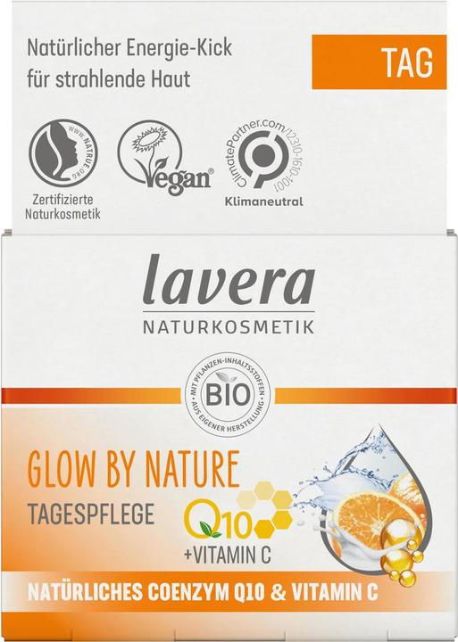 Actual product image Lavera Glow by Nature Day Care Q10 with Vitamin C (50 ml)