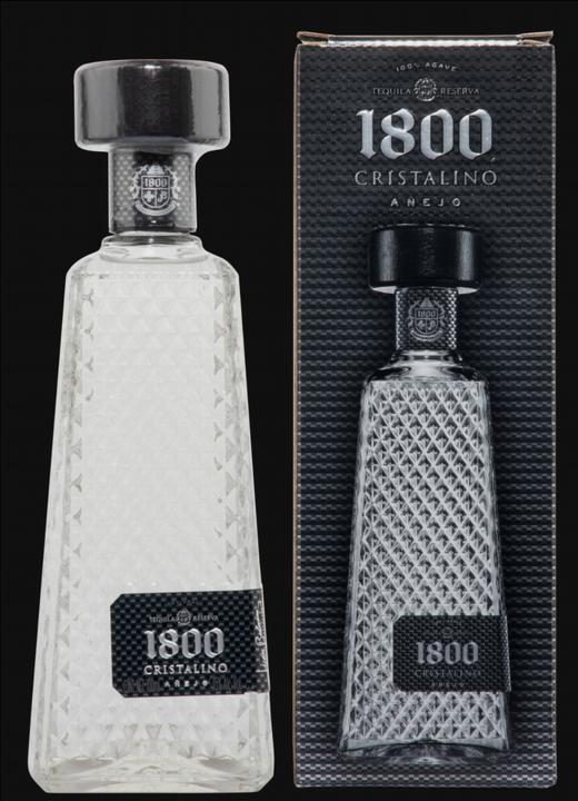 Actual product image Jose Cuervo Tequila 1800 Cristalino Añejo