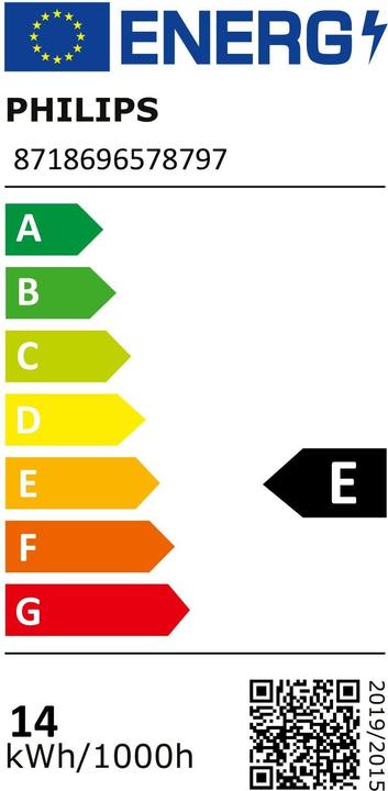 Energie-Label Philips Professional CorePro (R7s, 14 W, 1600 lm, 1 x, A)