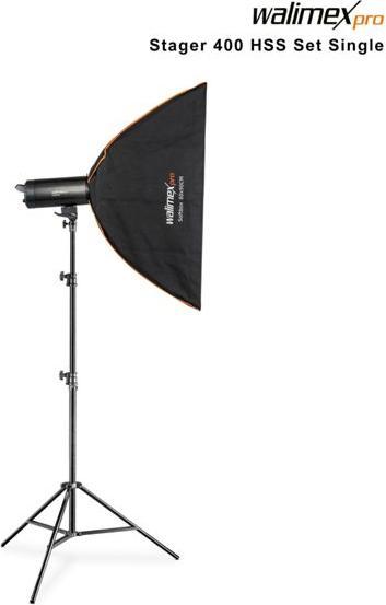 Actual product image Walimex pro Stager 400 HSS Set Single (400 W, Set)